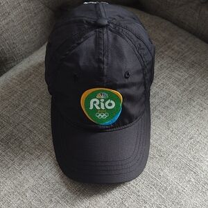 United States Olympic Team Apparel Black Rio 2016 Olympics Baseball Cap